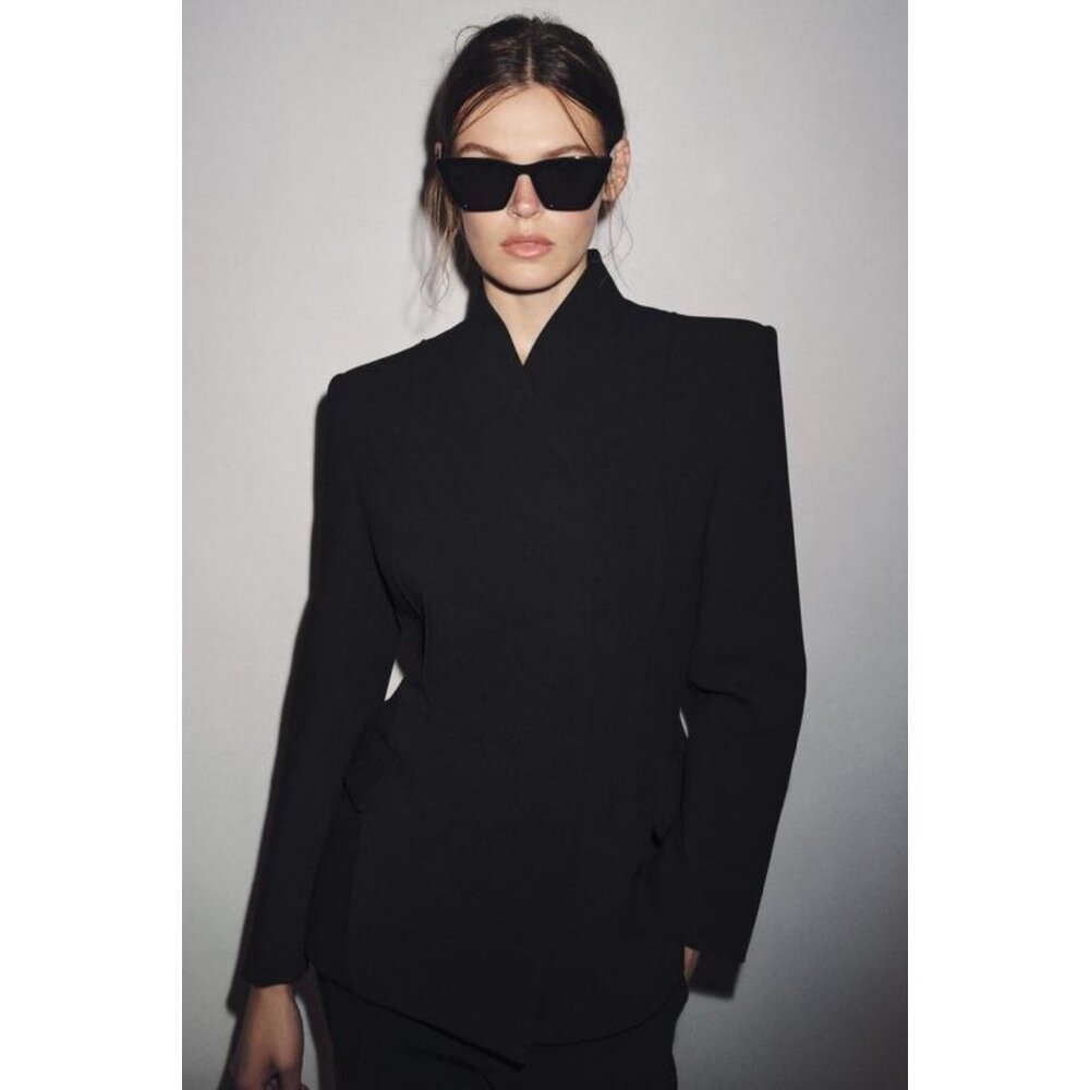 ZARA FITTED BLAZER ZW COLLECTION - Picture 1 of 10
